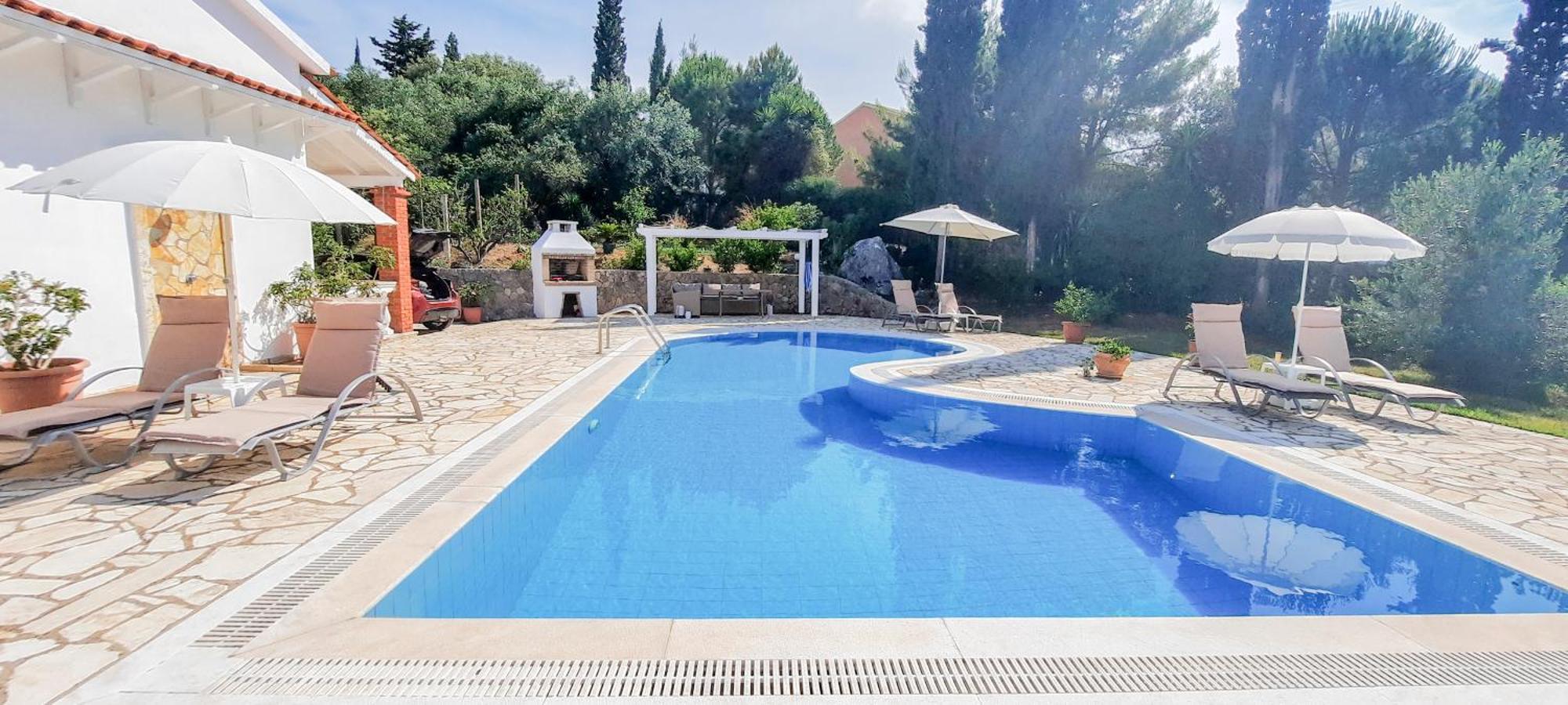 Villa Olive Grove And Sea View Agios Spyridon  Exteriér fotografie