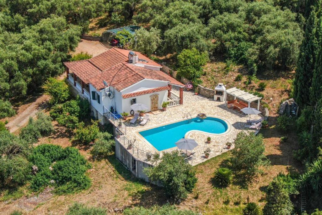 Villa Olive Grove And Sea View Agios Spyridon  Exteriér fotografie