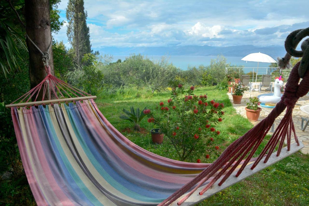 Villa Olive Grove And Sea View Agios Spyridon  Exteriér fotografie